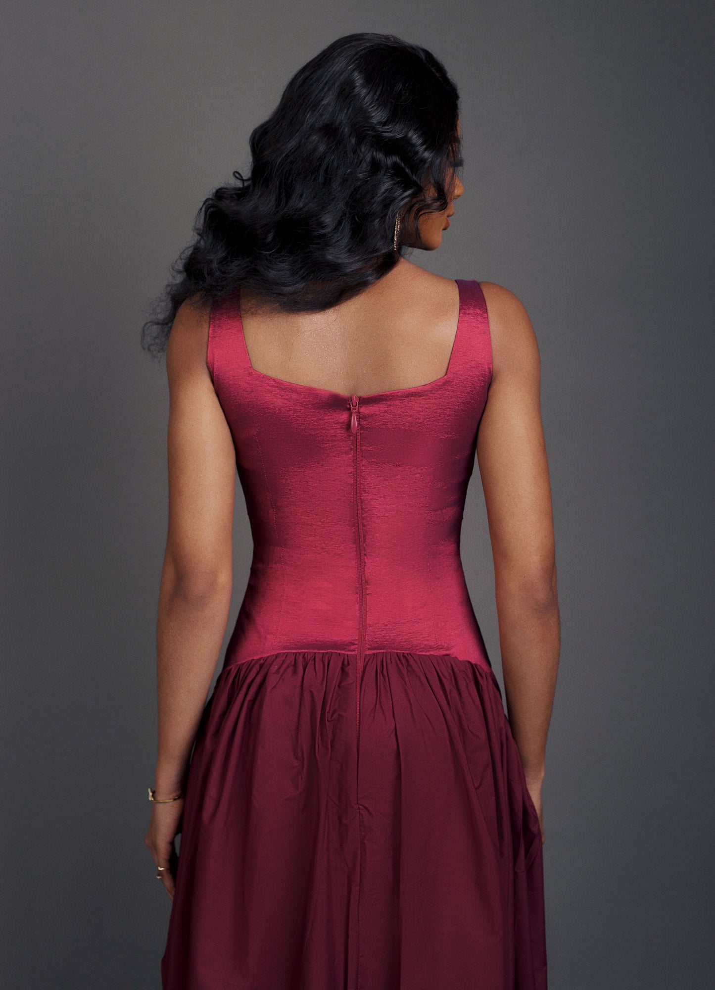Janelle Very Low Waist Maxi Dress