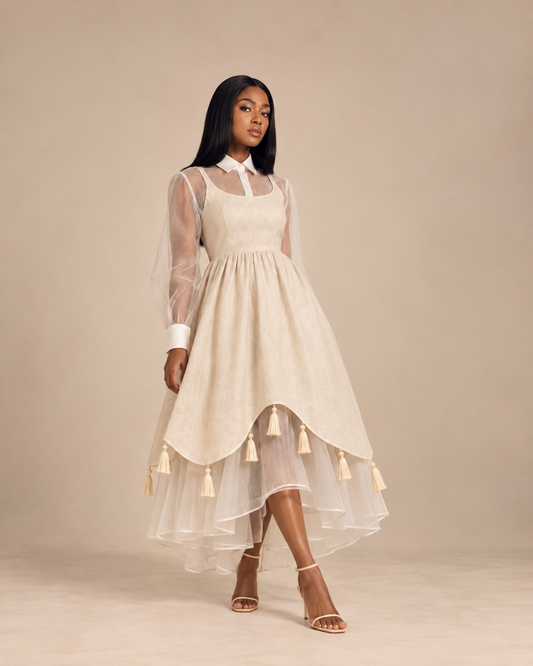 The Serene Two Piece Midi Dress